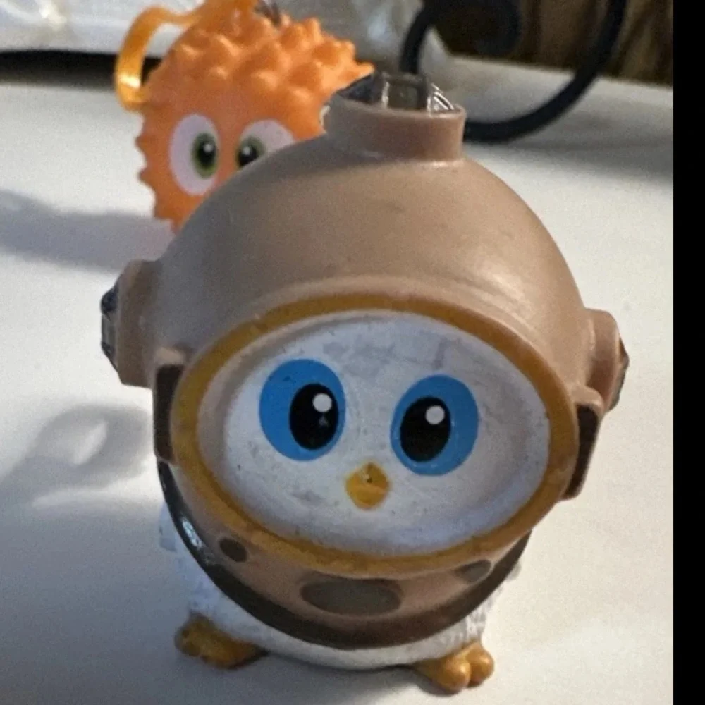 Coop Squad Keychains Lot Birds Chickens Backpack Bag Clips lot of 8
